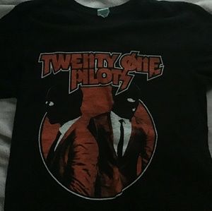 Twenty one pilots oversized ban tee